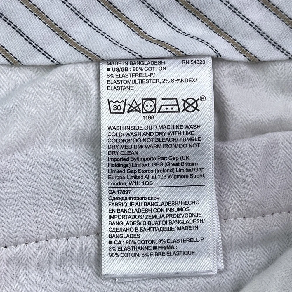 Banana Republic Pants Mens 36x34 Brown Aiden Slim Fit Rapid‎ Movement Chino